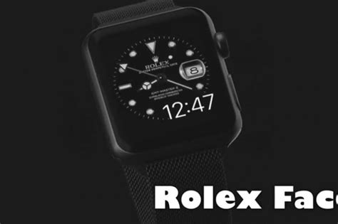 how to get the rolex face on apple watch|Rolex watch faces download.